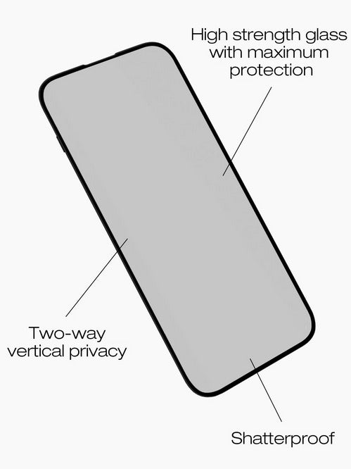 iPhone 14 anti spy bulletproof screen protector